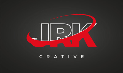 JRK letters creative technology logo design