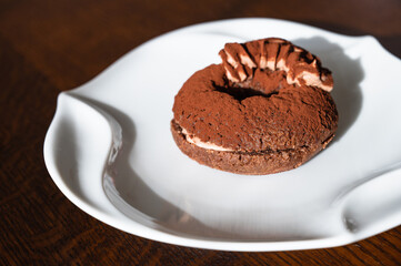 チョコホイップドーナツ　