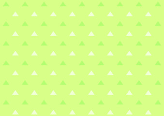 背景　小さい三角パターン　緑背景