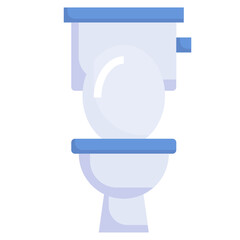 TOILET flat icon,linear,outline,graphic,illustration