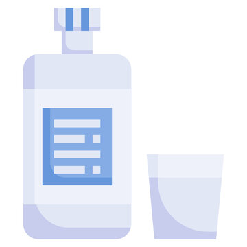 recommend clip art: MOUTHWASH flat icon,linear,outline,graphic,illustration