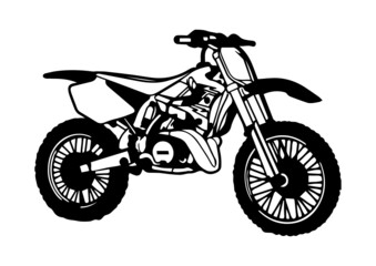 Obraz na płótnie Canvas motorcycle, motorbike, motorcyclist, off road