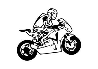 motorcycle, motorbike, motorcyclist, off road