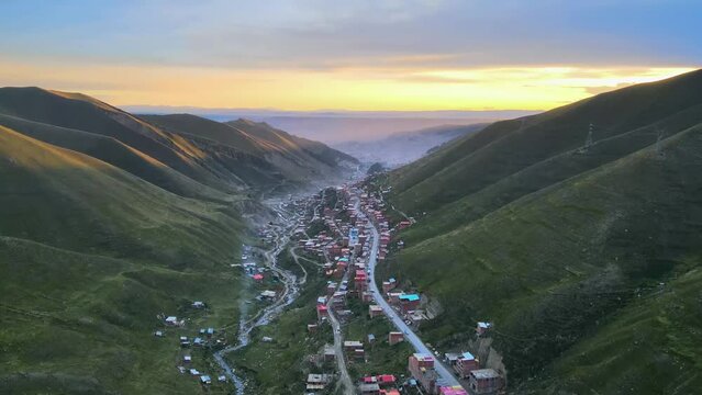 Bolivia Copacabana , Titicaca lake bled 