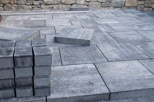 terrassenplatten verlegen