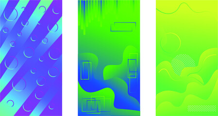 Minimal geometric background. Dynamic composition of figures.