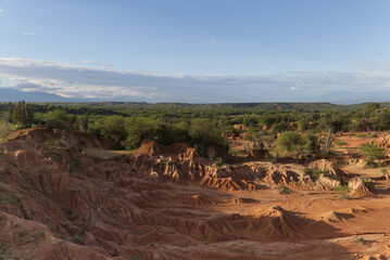 The extraordinary colors of the Tatacoa desert, Colombia