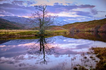 lake in the mountains