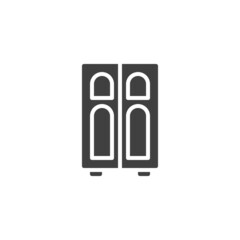 Wardrobe vector icon