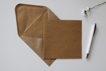 paper and envelope