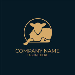 Sheep logo design