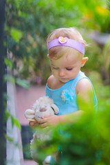 portrait of a little child in sri lanka 