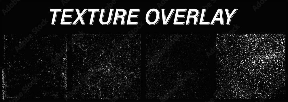 Poster overlay noise texture. distressed gradient effect in monochrome style, grunge, damage, old, concrete