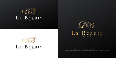 Luxury logo design collection for branding coporate identity Free Vector