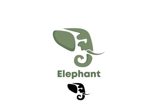 Elephant Sign icon Vector Illustration Design 