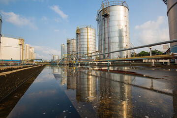 Chemical industry tank storage farm carbon steel the tank