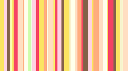 Obraz premium vector pastel stripes background or pattern illustration. Desktop wallpaper with colorful stripes for kids website background.