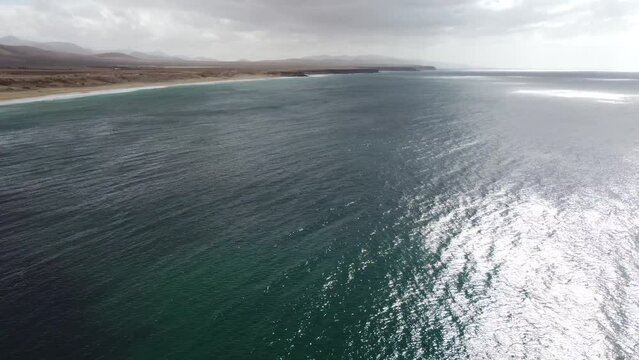 Windsurfing bay El Cotillo