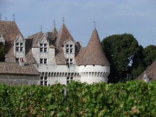 Le château de Monbazillac (Dordogne - Nouvelle-Aquitaine - France)