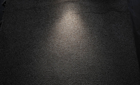 Pattern background on dark gray wall with lights