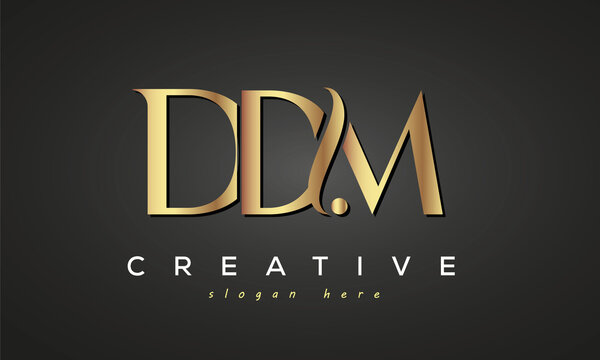 DDM creative luxury logo design
