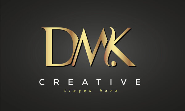 DMK creative luxury logo design