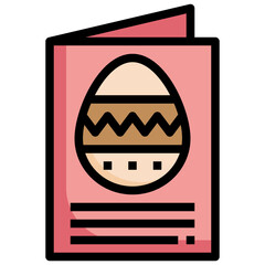 GREETING CARD filled outline icon,linear,outline,graphic,illustration