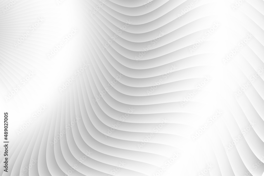 Poster light gray color and abstract geometric white shadow copy space graphic design banner pattern backgr