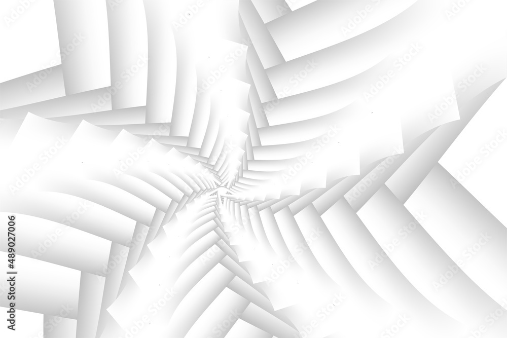 Poster light gray color and abstract geometric white shadow copy space graphic design banner pattern backgr