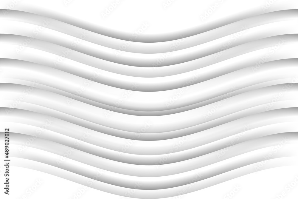Poster light gray color and abstract geometric white shadow copy space graphic design banner pattern backgr