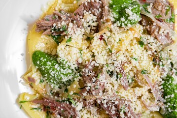 Italian restaurant food