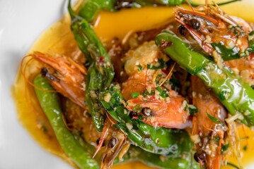 Italian restaurant food