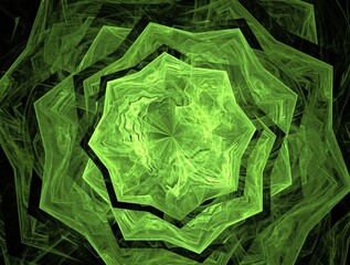 Imaginatory fractal abstract background Image