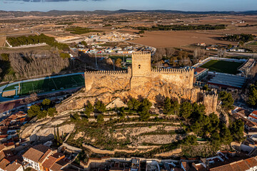 Castillo de Almansa in Spain | Luftbilder vom Castillo de Almansa