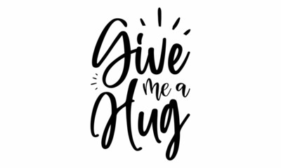 Give me a hug SVG