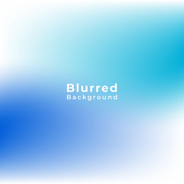smooth blue gradient blurred abstract background.