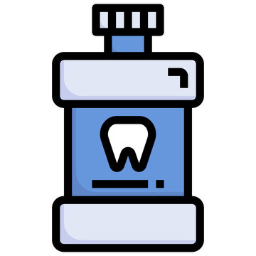 recommend clip art: MOUTHWASH filled outline icon,linear,outline,graphic,illustration