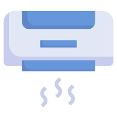 Obraz premium HAND DRYER flat icon,linear,outline,graphic,illustration