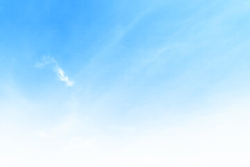 Background sky gradient cloud, Bright and enjoy your eye with the sky refreshing in Phuket Thailand.