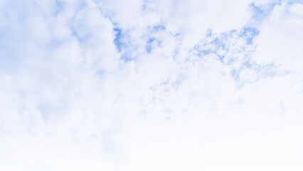 blue sky with clouds in Tokyo Japan.