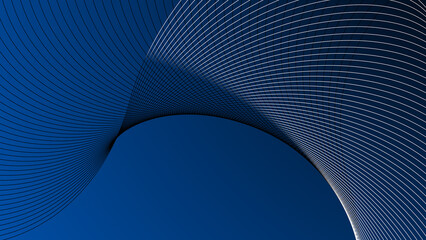 Abstract geometric lines .Abstract spiral line	