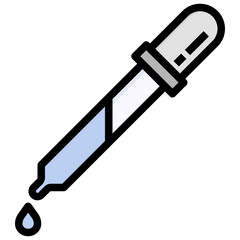 DROPPER filled outline icon,linear,outline,graphic,illustration