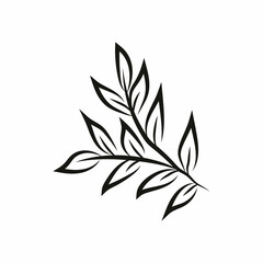 Leaf logo design, vector natural concept inspiration, leaf icon. Leaves