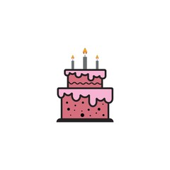 birthday cake icon