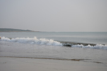 wave on the beach