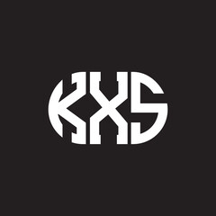 KWS letter logo design on black background. KWS creative initials letter logo concept. KWS letter design.