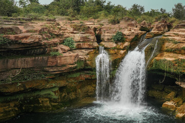 waterfall in the forest