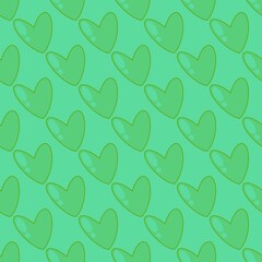 Seamless valentines pattern with hearts for postcard and gifts and cards 