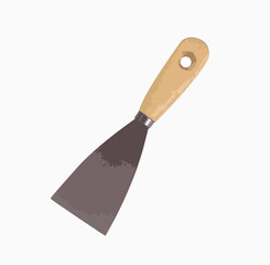 trowel  isolate on white background