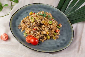 rice with vegetables